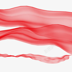 红丝带png漂浮红丝带高清图片