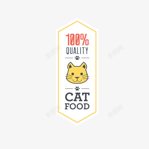 宠物食品标签png免抠素材_新图网 https://ixintu.com 可爱宠物食品标签矢量 宠物食品 折扣 标签 狗 猫 销售