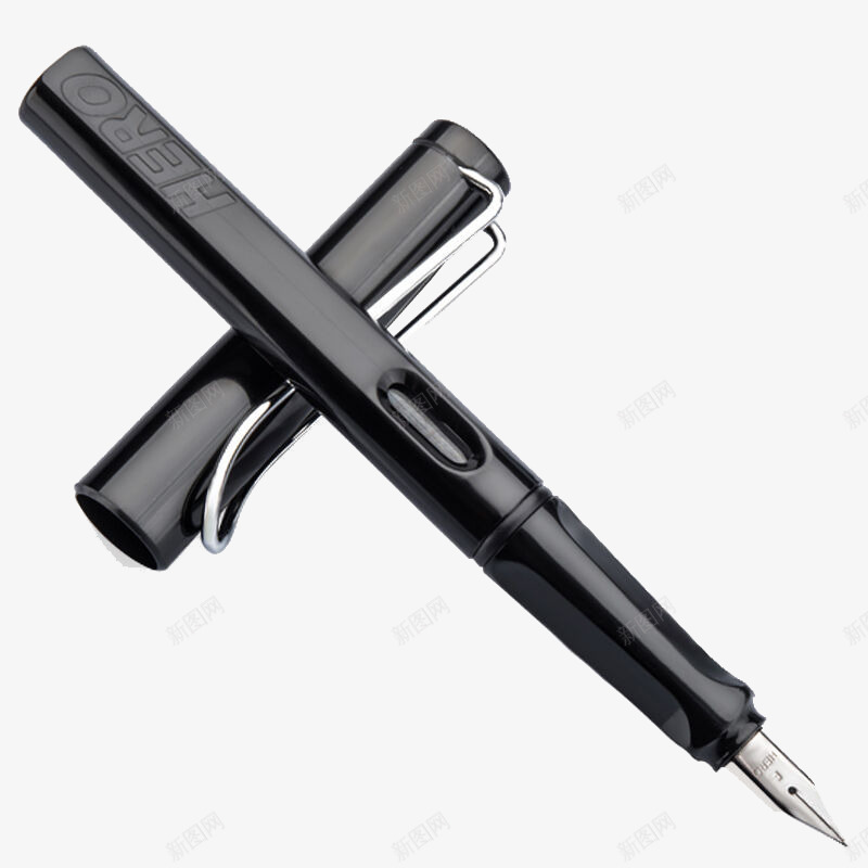 写字笔png免抠素材_新图网 https://ixintu.com 产品实物 写字 笔 签名笔 英雄钢笔 钢笔