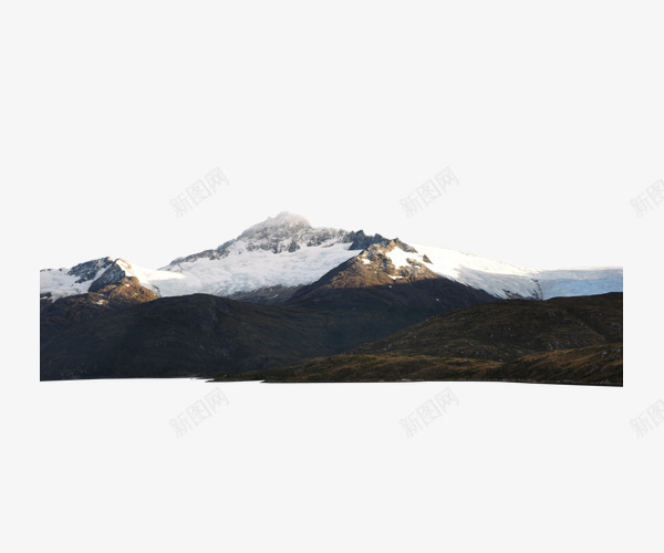 雪山大山景色png免抠素材_新图网 https://ixintu.com 大山 山峰 景色 雪山