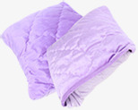 紫色夏日棉被效果素材