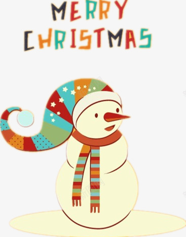 手绘的雪人png免抠素材_新图网 https://ixintu.com 围着围巾的雪人 圣诞节快乐 圣诞节雪人 花色圣诞帽