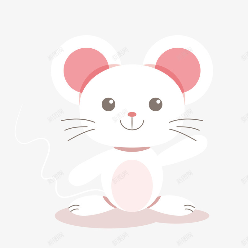 小清新粉色可爱的老鼠png免抠素材_新图网 https://ixintu.com 动物 卡通 可爱 图案 小清新 彩色 生物 简笔鼠 简约 精致 老鼠 老鼠生日 鼠