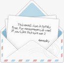 信封信打开邮件图标图标