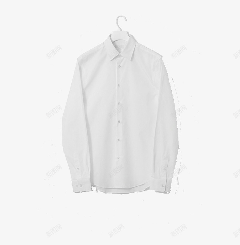 白色衬衣png免抠素材_新图网 https://ixintu.com 女装 白 白色 白衬衣 衬衣