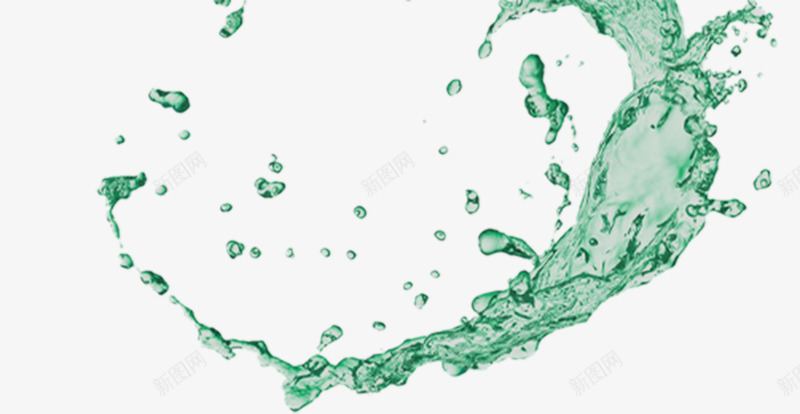 绿色流动水元素png免抠素材_新图网 https://ixintu.com png 淘宝 淘宝图片 淘宝海报 淘宝海报元素 淘宝海报背景 绿色