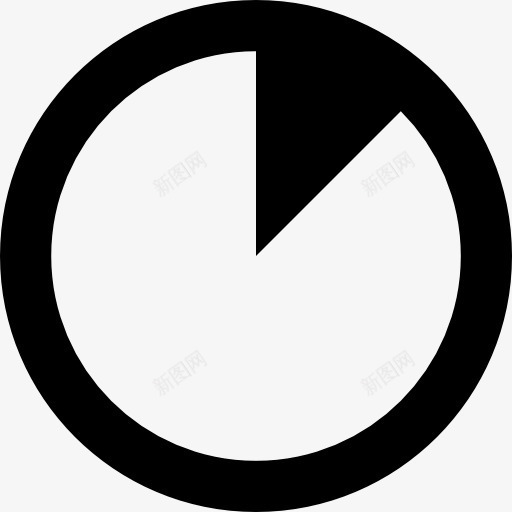 饼图图标png_新图网 https://ixintu.com 图形 圆 形状 折扣百分比 时钟 时间 馅饼