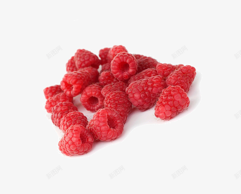红色树莓png免抠素材_新图网 https://ixintu.com 树莓 水果 水果图片 蔬菜 食物