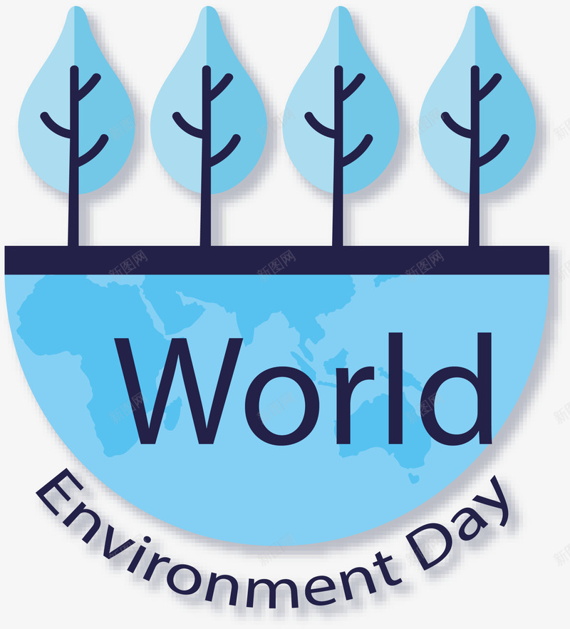 世界环境日蓝色地球png免抠素材_新图网 https://ixintu.com day environment world 世界环境日 蓝色地球 蓝色大树