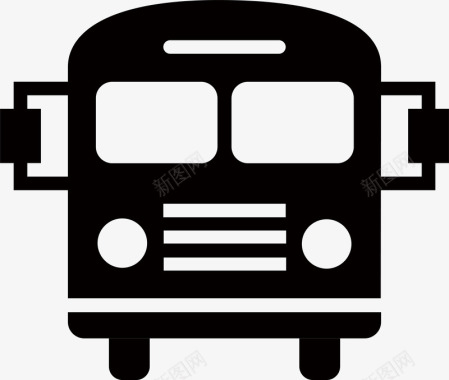 扁平商务火车标志图标图标