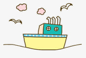 海上的航船png免抠素材_新图网 https://ixintu.com 海面有艘船 航行的帆船 航行的船只