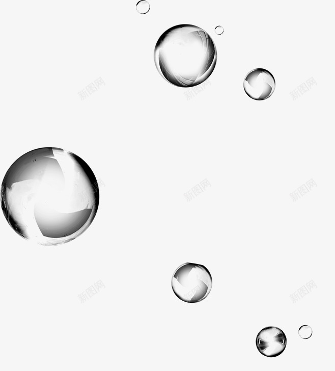 水泡png免抠素材_新图网 https://ixintu.com 化妆品素材 气泡 水泡 水珠 泡泡 泡泡漂浮物 透明