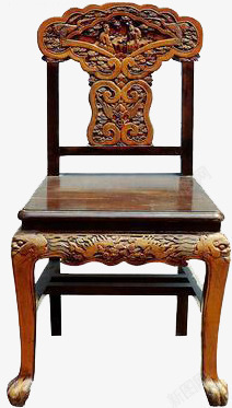 古代木椅椅子高清图片
