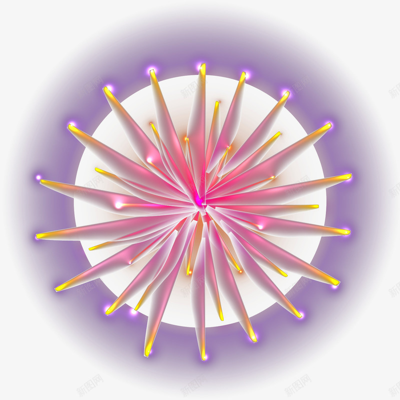 装饰炫酷烟花矢量图ai免抠素材_新图网 https://ixintu.com 炫酷 烟花 矢量光环 装饰光效 装饰图案 矢量图
