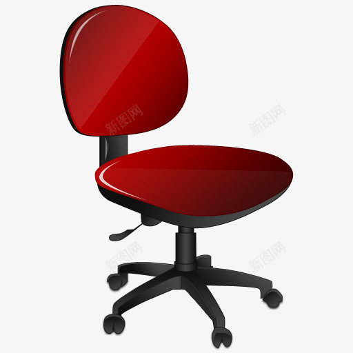 红色椅子红色商务人物图标png_新图网 https://ixintu.com 人物 商务 图标 红色 红色椅子