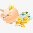 钱猪现金硬币储蓄罐安全货币钱png免抠素材_新图网 https://ixintu.com bank cash coin currency money pig piggy safe 储蓄罐 安全 猪 现金 硬币 货币 钱