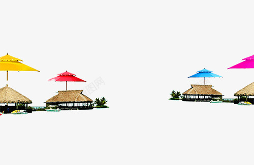 海滩上的帐篷png免抠素材_新图网 https://ixintu.com 海滩上的帐篷 淘宝直通车海报漂浮 淘宝直通车背景 遮阳伞