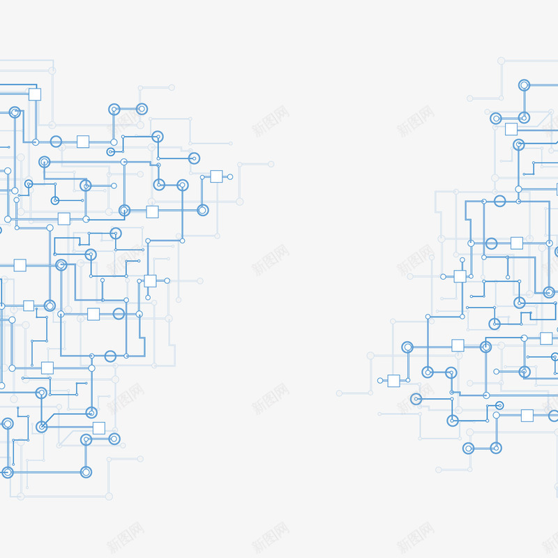 蓝色科技纹理png免抠素材_新图网 https://ixintu.com png素材 免费png 免费png素材 矢量素材 科技 科技纹理