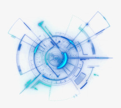 科技感导航转轮科技感光效转轮高清图片