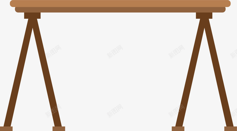 创意办公用品长条凳矢量图图标ai_新图网 https://ixintu.com 凳子 办公用品 图标 手喇叭 木凳 记录 长凳子 长条凳 矢量图