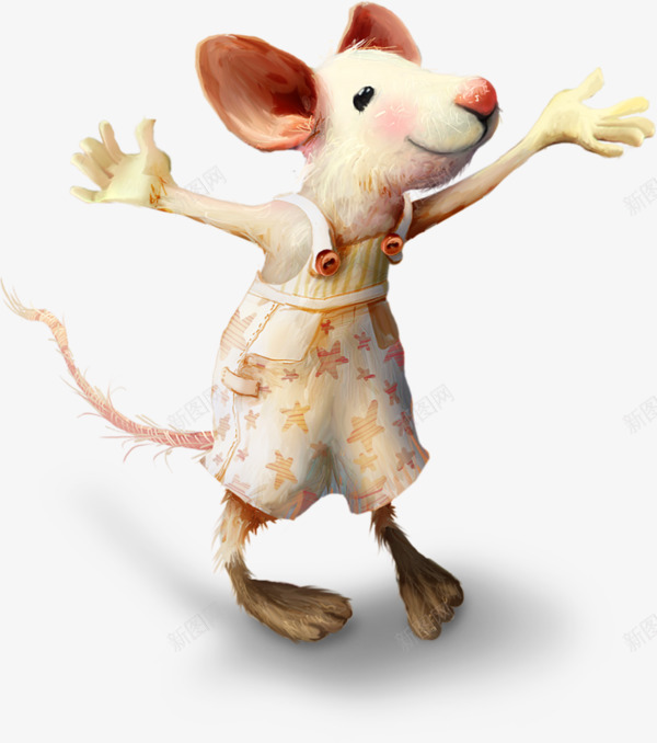 3D卡通老鼠动物png免抠素材_新图网 https://ixintu.com 3D动物 3D老鼠 卡通动物 卡通老鼠