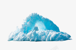 矢量冰峰冻起来的冰山高清图片