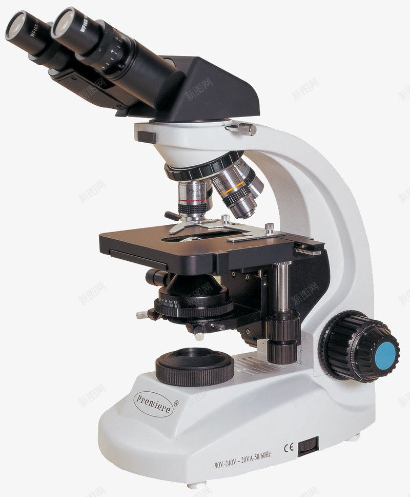 双眼显微镜png免抠素材_新图网 https://ixintu.com 仪器 双目 实物 显微镜 科技