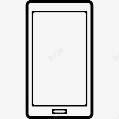 手机外形与大屏幕图标图标