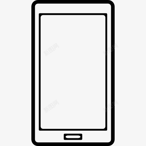 手机外形与大屏幕图标png_新图网 https://ixintu.com 工具和器具 手机 手机屏幕 手机屏幕展示图 概述 矩形 移动电话