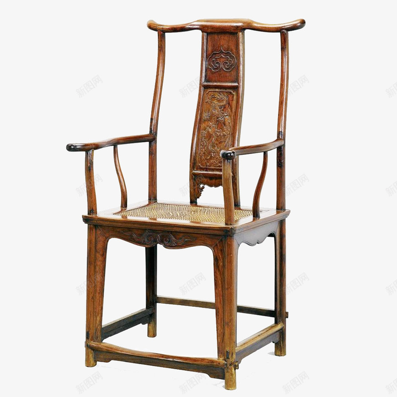古典首扶椅png免抠素材_新图网 https://ixintu.com PNG素材 中国风 古典 椅子