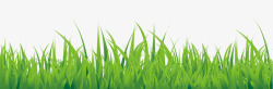 绿色手绘小草边框纹理素材