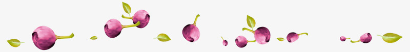 紫色玫瑰边框装饰png免抠素材_新图网 https://ixintu.com 分割线装饰 漂浮素材 紫色小花 花朵