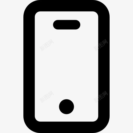 智能手机的背面图标png_新图网 https://ixintu.com 手机 技术 智能手机 电话 移动电话