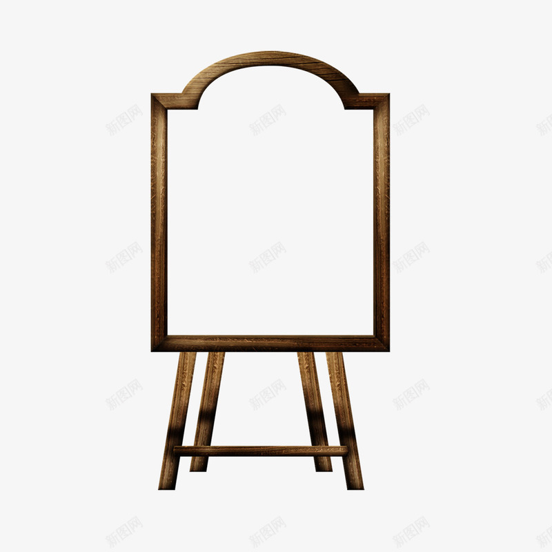 古朴的相框和架子png免抠素材_新图网 https://ixintu.com 古朴 木质 架子 镜框