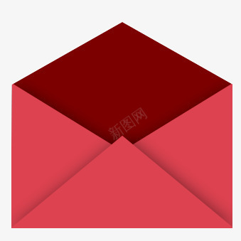 信封png免抠素材_新图网 https://ixintu.com 信 素材 红色