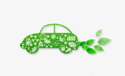 绿化汽车素材