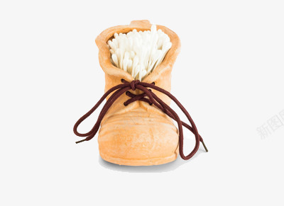鞋子造型的棉签盒png免抠素材_新图网 https://ixintu.com 方便 棉花 鞋子 鞋带