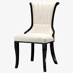 欧式现代简约黑白椅子素材