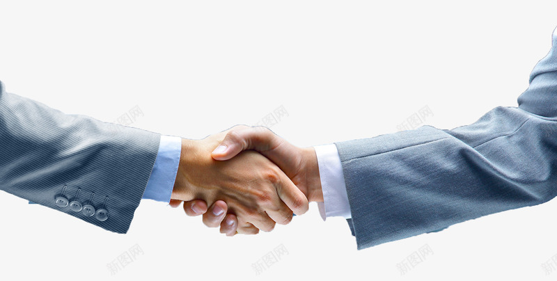 穿着西装握手的商务人士png免抠素材_新图网 https://ixintu.com 合作 商务人士 强强联手 握手 穿着 西装