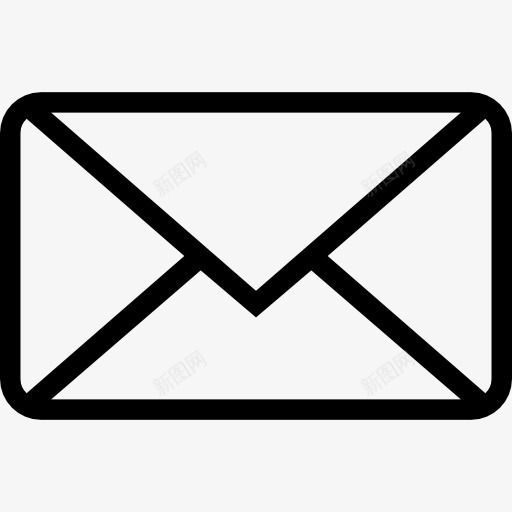 电子邮件概述图标png_新图网 https://ixintu.com 信封 信封后面的符号象征 山楂Docs中风 接口 概述 背部 邮件