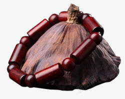 手镯女款木质镯子手镯男女款木质镯子紫檀手链高清图片