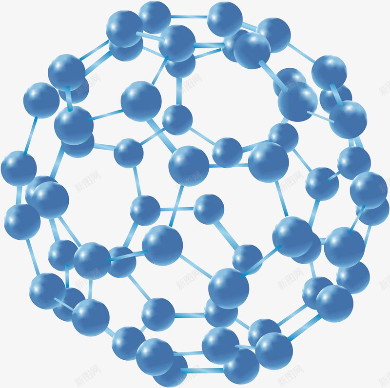 不规则环形png免抠素材_新图网 https://ixintu.com 不规则 圆形 环形 蓝色 裂变