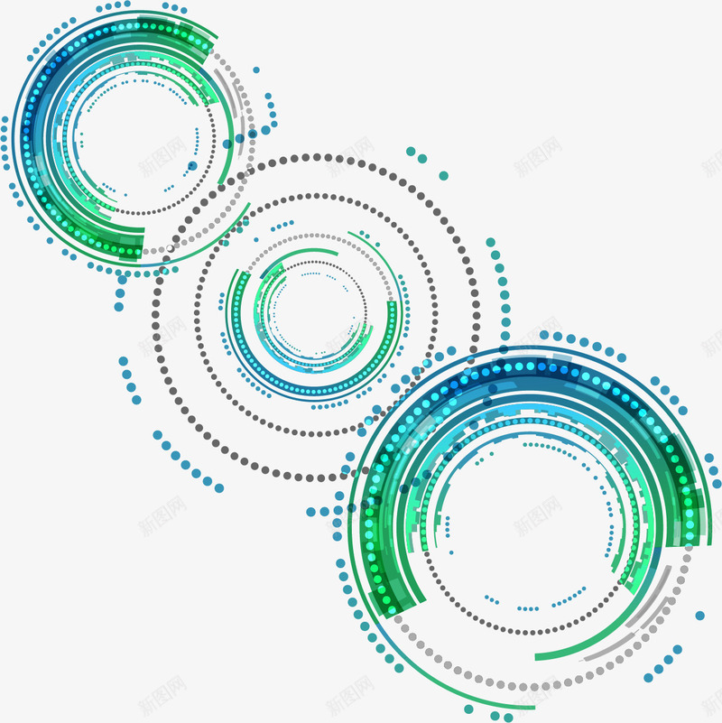 时尚科幻线条装饰图案矢量图ai免抠素材_新图网 https://ixintu.com 圆形线条 科幻 科技圆形线条 粒子特效线条 线条特效 线条结构 矢量图