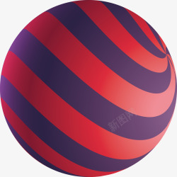 立体球型透明立体球体漂浮立体球图标高清图片