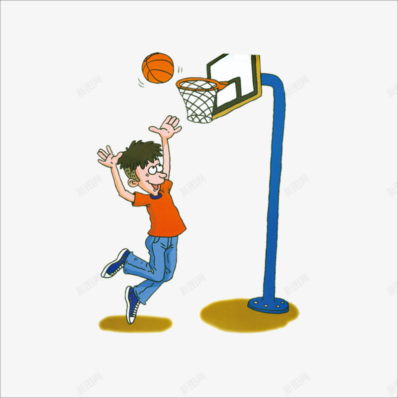 青少年png免抠素材_新图网 https://ixintu.com 少年 打篮球 青少年打篮球