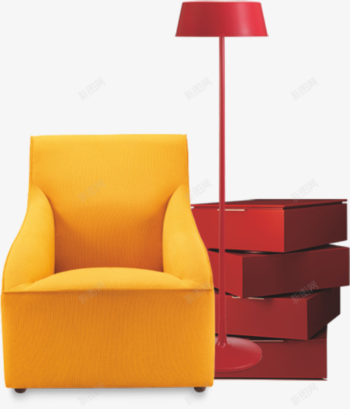 现代简约沙发凳png免抠素材_新图网 https://ixintu.com 台厅 家居 沙发凳 现代沙发 盒子 简约现代