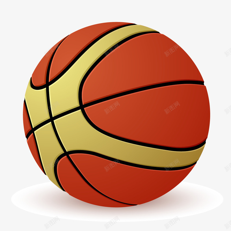 一款立体逼真的篮球png免抠素材_新图网 https://ixintu.com 一款立体逼真的篮球 矢量篮球 篮球免费png下载 篮球矢量图 运动体育 逼真立体感强篮球