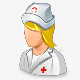 3D医疗护士图标图标