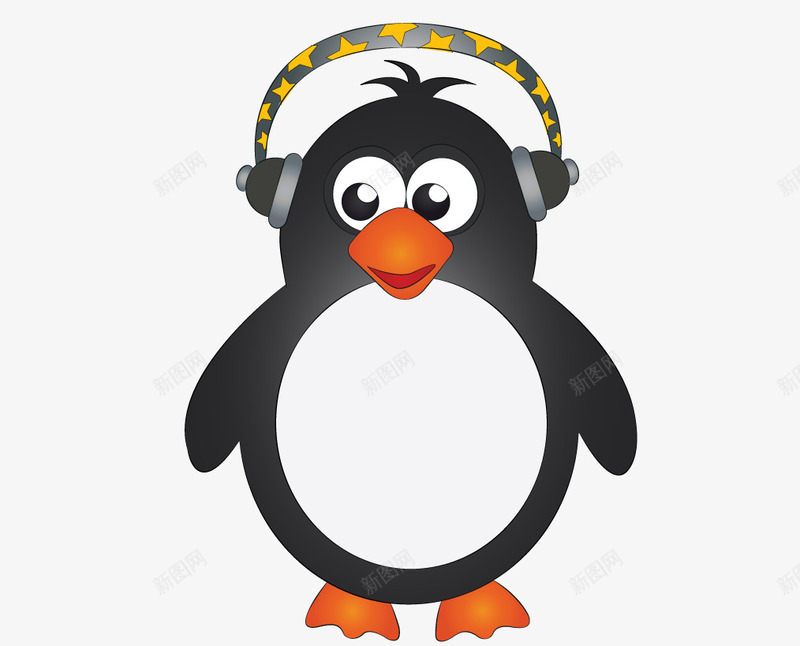 听音乐企鹅png免抠素材_新图网 https://ixintu.com png图片素材 企鹅 免费png素材 听音乐 鹅