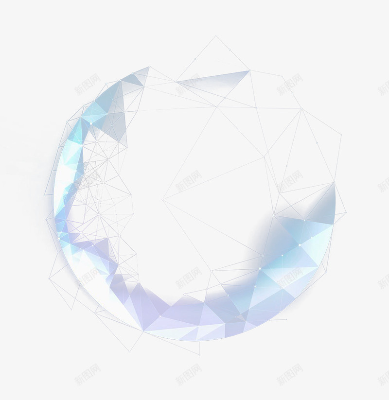彩色特效圆环png免抠素材_新图网 https://ixintu.com 光圈 光环 发光 发光环 彩色 炫光元素 科技